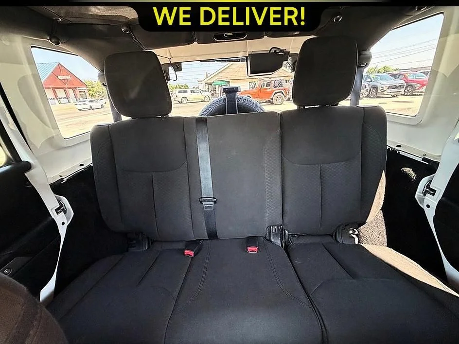 Used 2016 White Jeep Unlimited Sport image 17