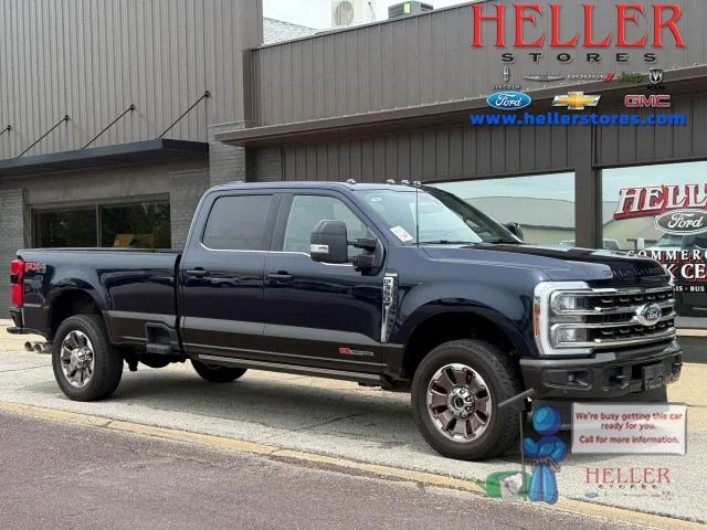 Used 2024 Antimatter Blue Metallic Ford King Ranch image 1