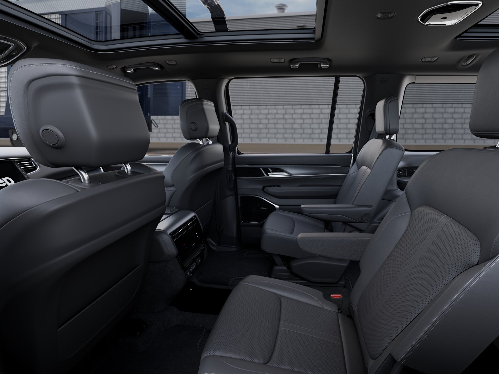 New 2026 Baltic-Gray Metallic Clear-Coat Exterior Paint Jeep Grand Wagoneer image 23