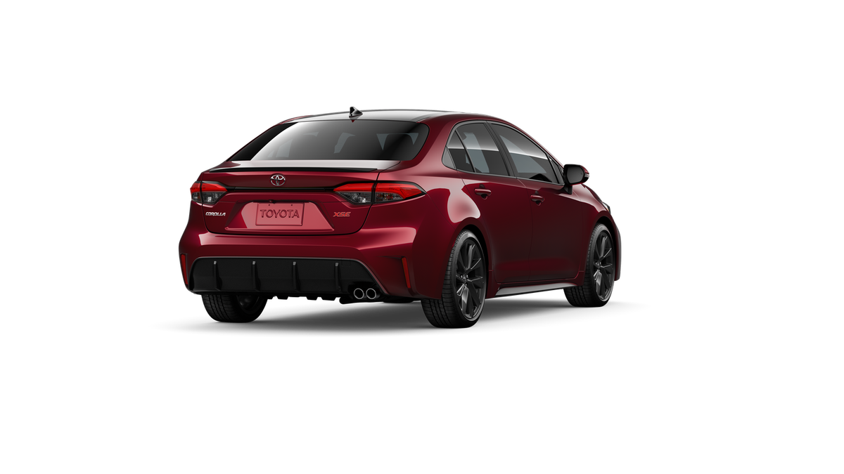 New 2026 Ruby Flare Pearl with Midnight Black Metallic roof Toyota XSE image 10