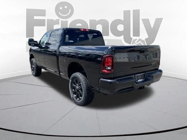 New 2026 Diamond Black Crystal Pearl-Coat Exterior Paint RAM Big Horn image 3