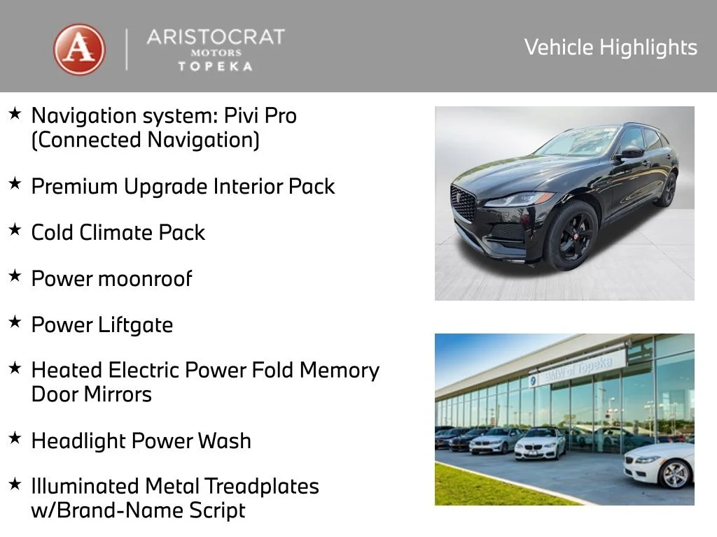 Used 2023 Jaguar F-Pace S with VIN SADCJ2EX4PA716324 for sale in Kansas City