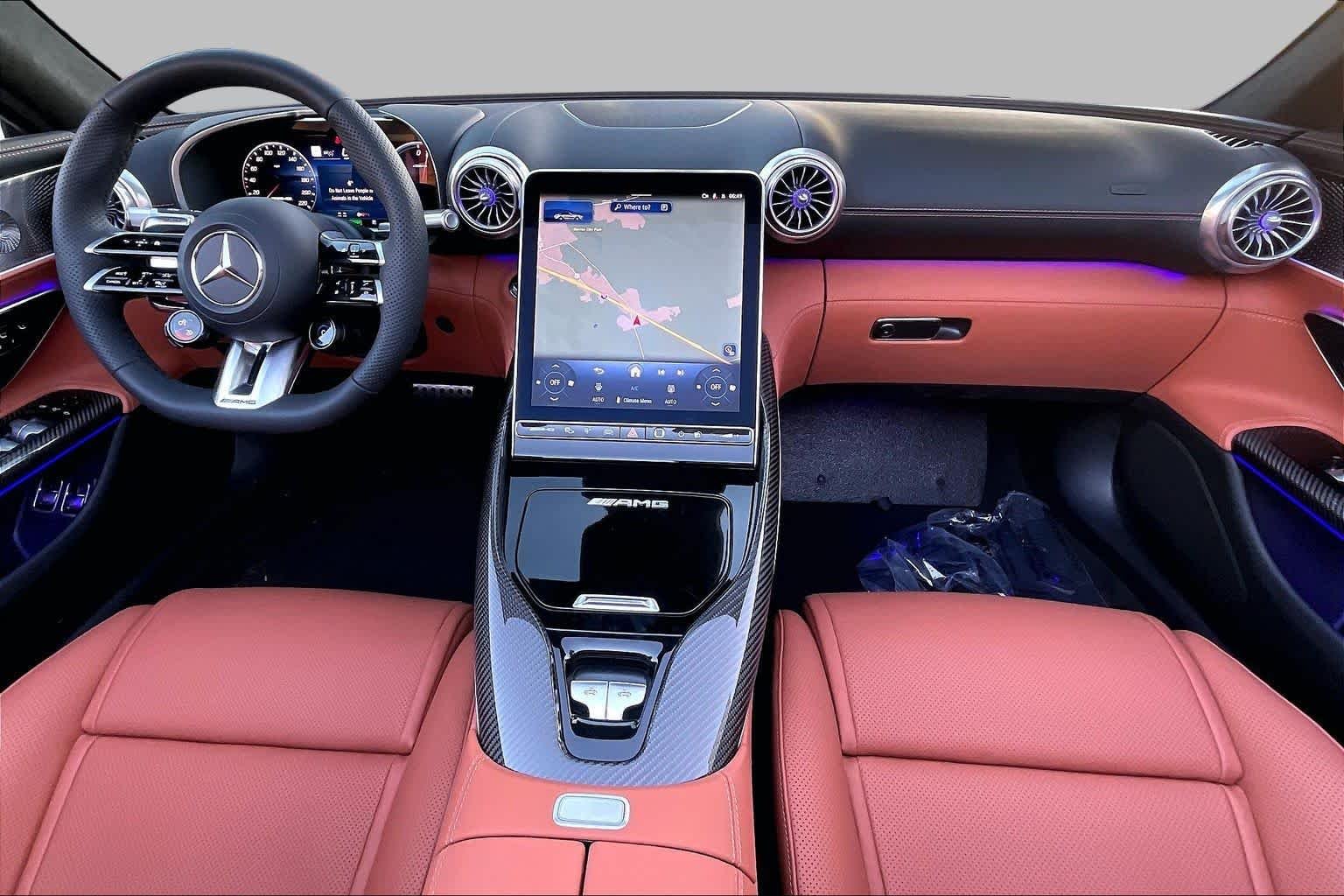 New 2026 MANUFAKTUR exclusive Ireland mid green magno Mercedes-Benz AMG® SL 63 S E Performance Roadster image 7