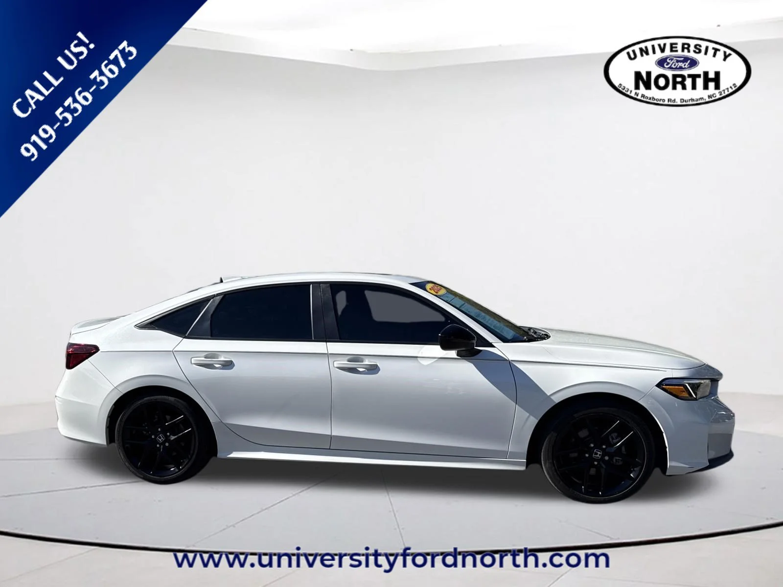 Certified Used 2025 Platinum White Pearl Honda Sport image 8