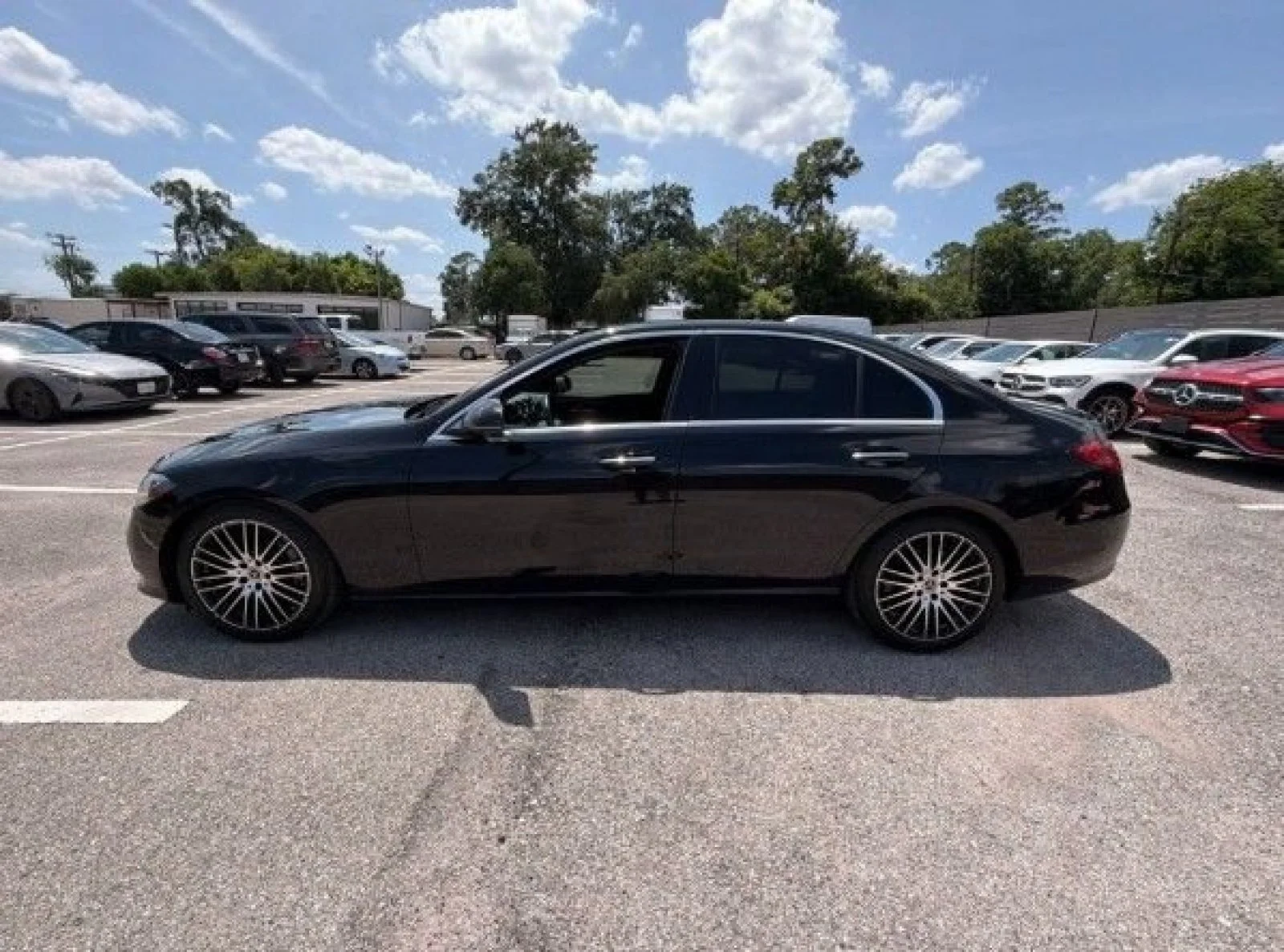 Used 2022 Obsidian Black Metallic Mercedes-Benz C 300 image 2