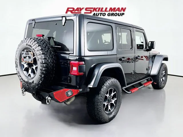 Used 2019 Black Jeep Unlimited Rubicon image 7