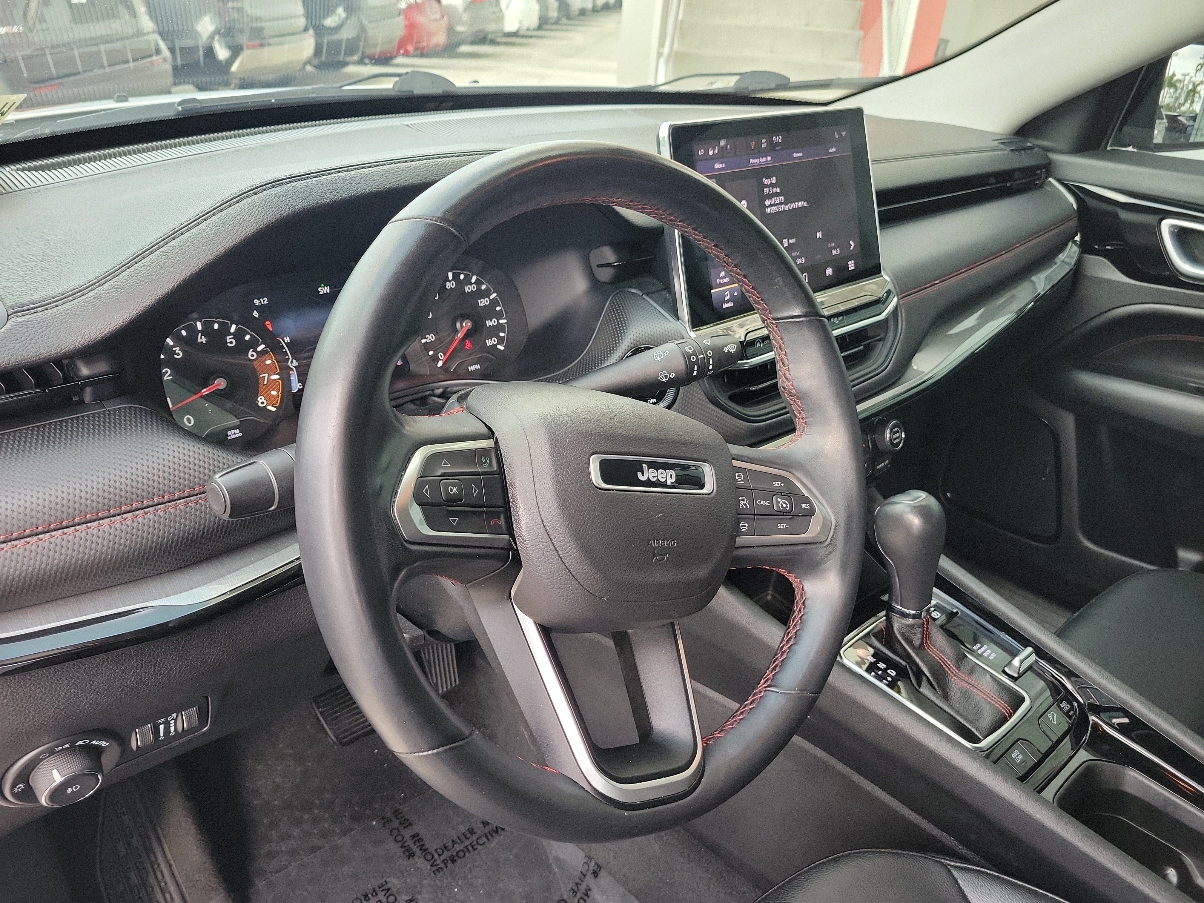 Used 2022 Bright White Clearcoat Jeep Trailhawk image 26