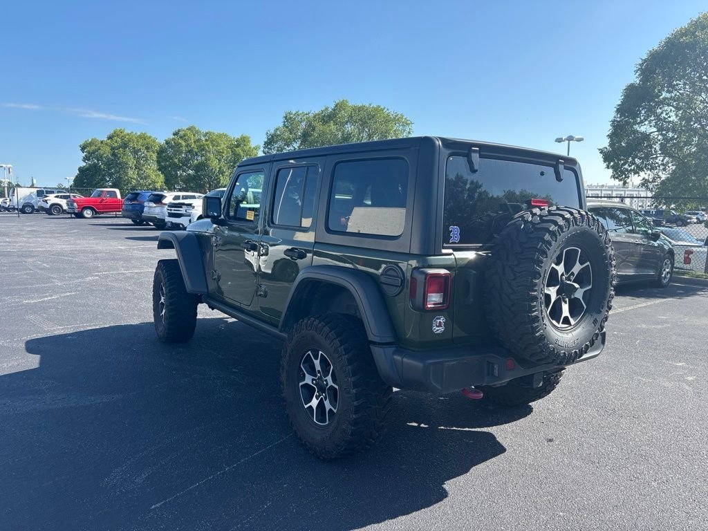 Used 2020 Green Jeep Unlimited Rubicon image 5