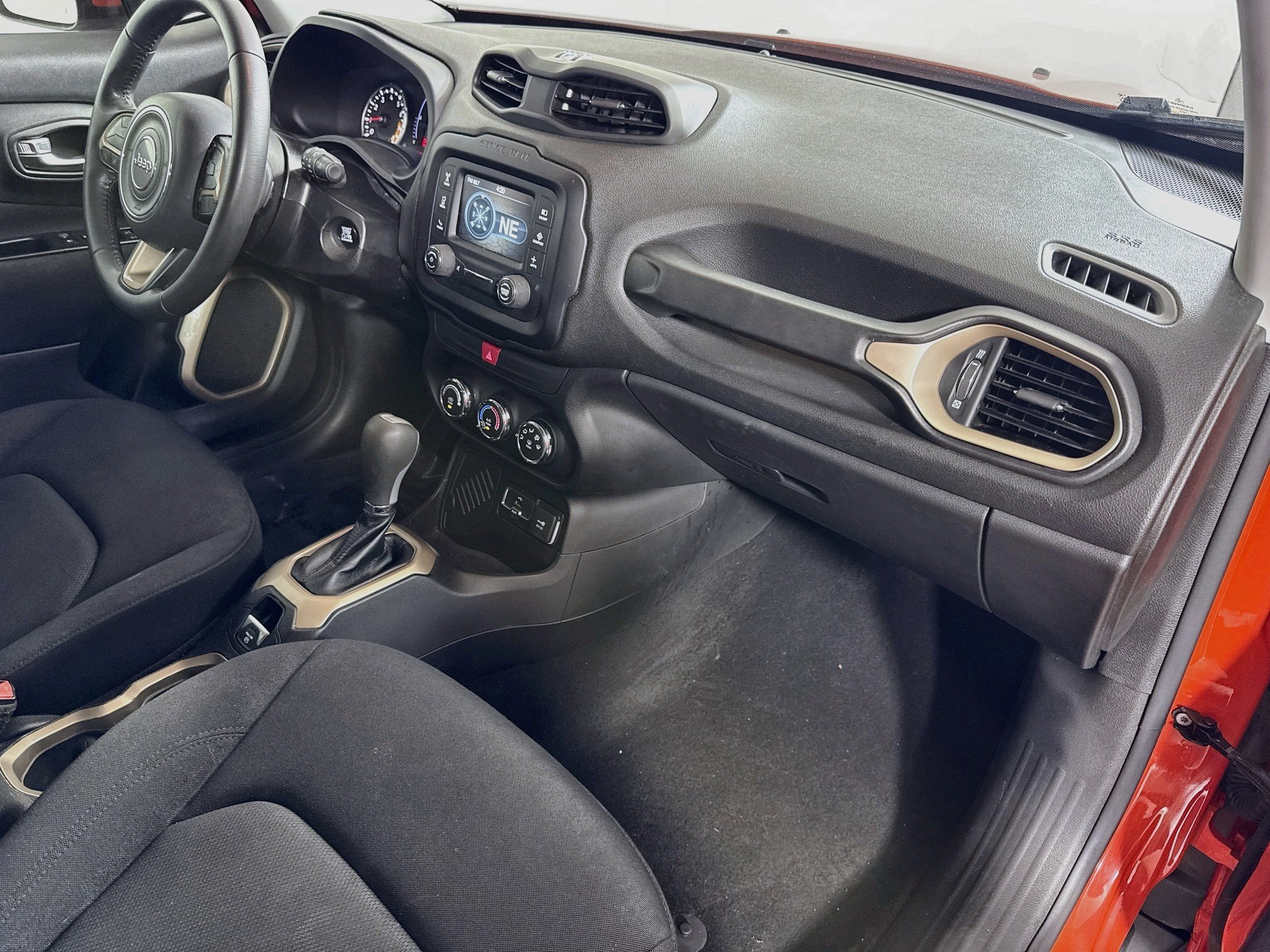 Used 2017 Omaha Orange Jeep Latitude image 26