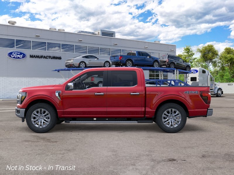 New 2026 Ruby Red Metallic Tinted Clearcoat Ford Lariat image 3