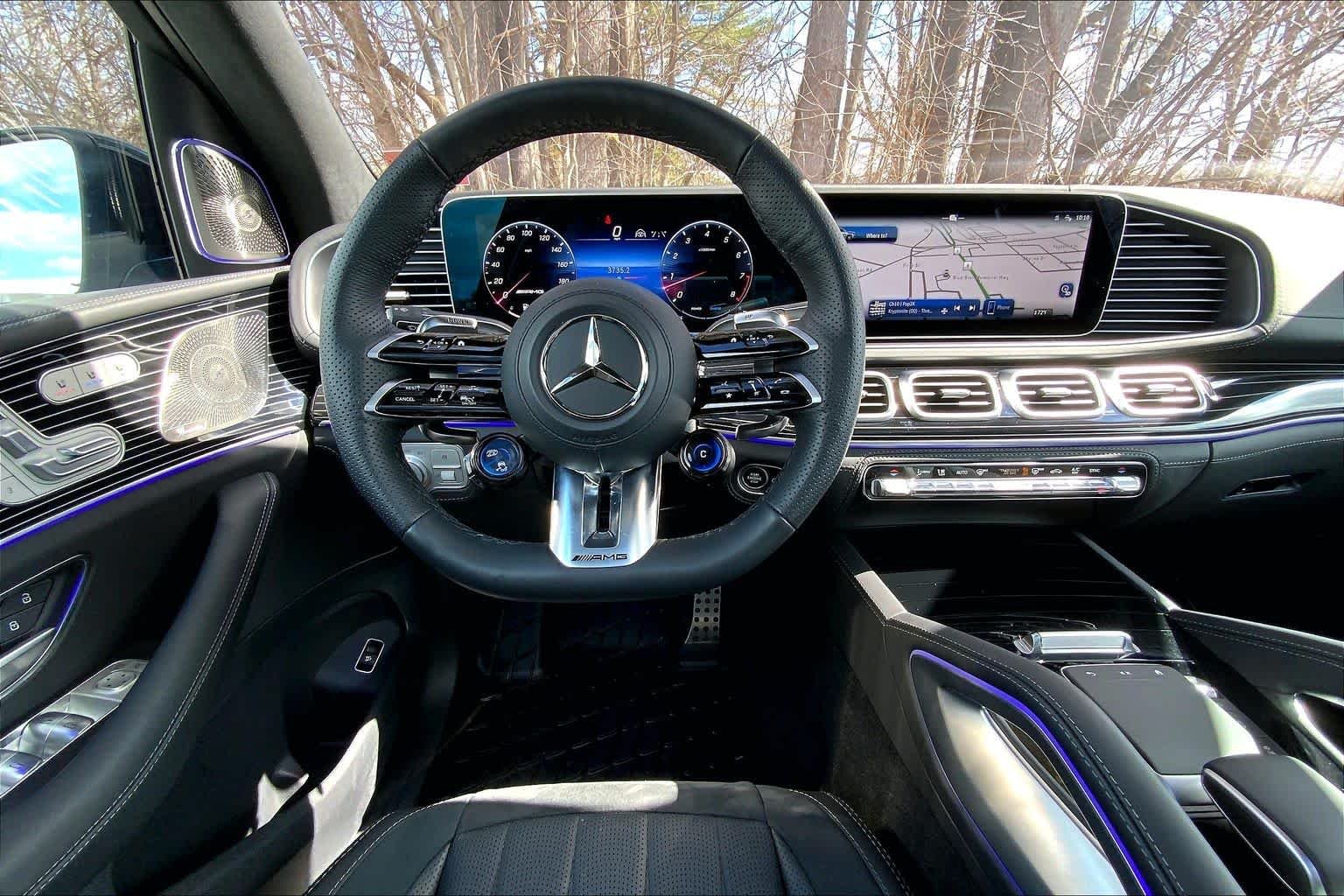 Used 2025 MANUFAKTUR Moonlight White Metallic Mercedes-Benz AMG® GLS 63 image 6