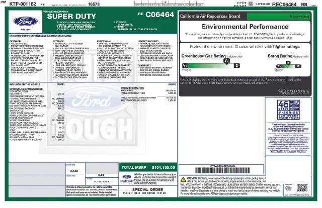 Used 2024 White Ford Limited image 51