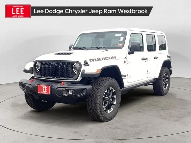 New 2027 Bright White Clearcoat Jeep Rubicon image 1