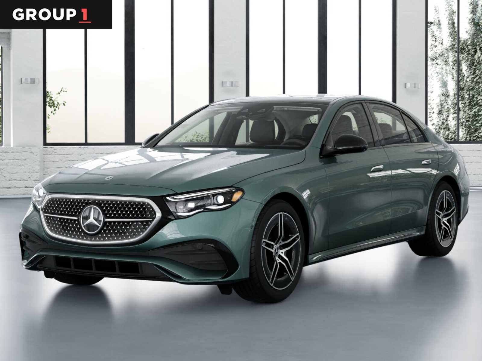 Verde Silver Metallic 2026 Mercedes-Benz E-Class E 350 4MATIC Sedan All-Wheel Drive