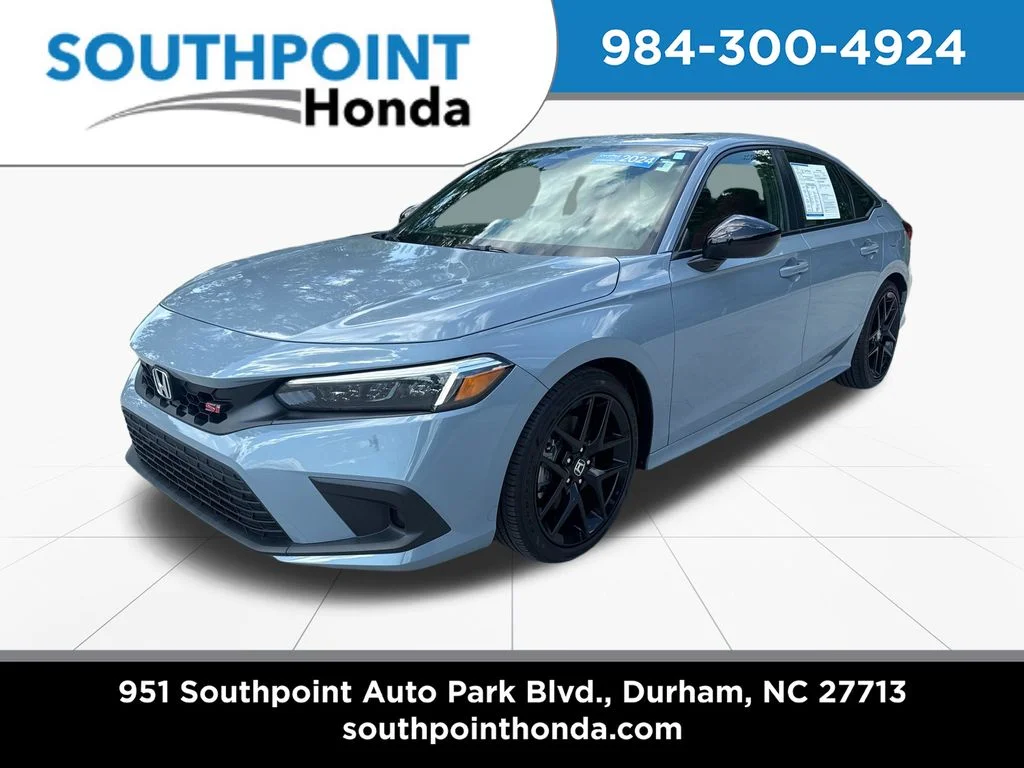 Used 2024 Sonic Gray Pearl Honda Base image 3