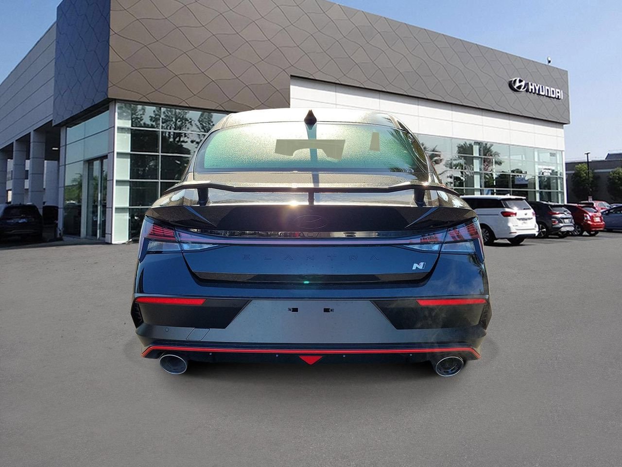 New 2026 Abyss Black Hyundai Sedan image 4