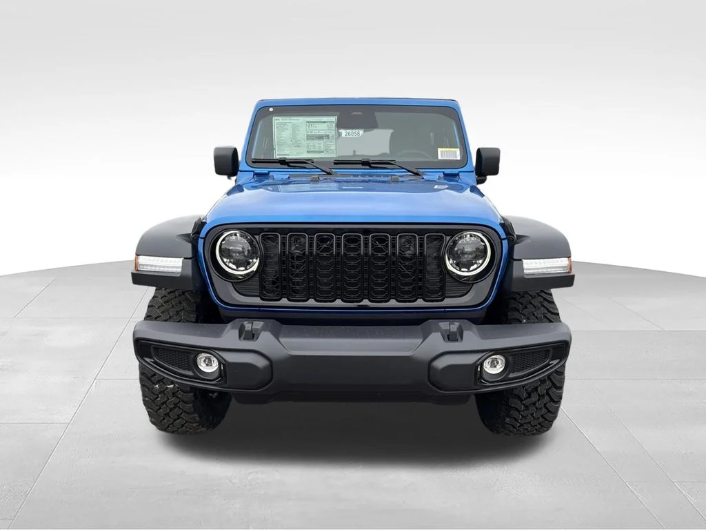 New 2026 Hydro Blue Pearl-Coat Exterior Paint Jeep Willys image 8