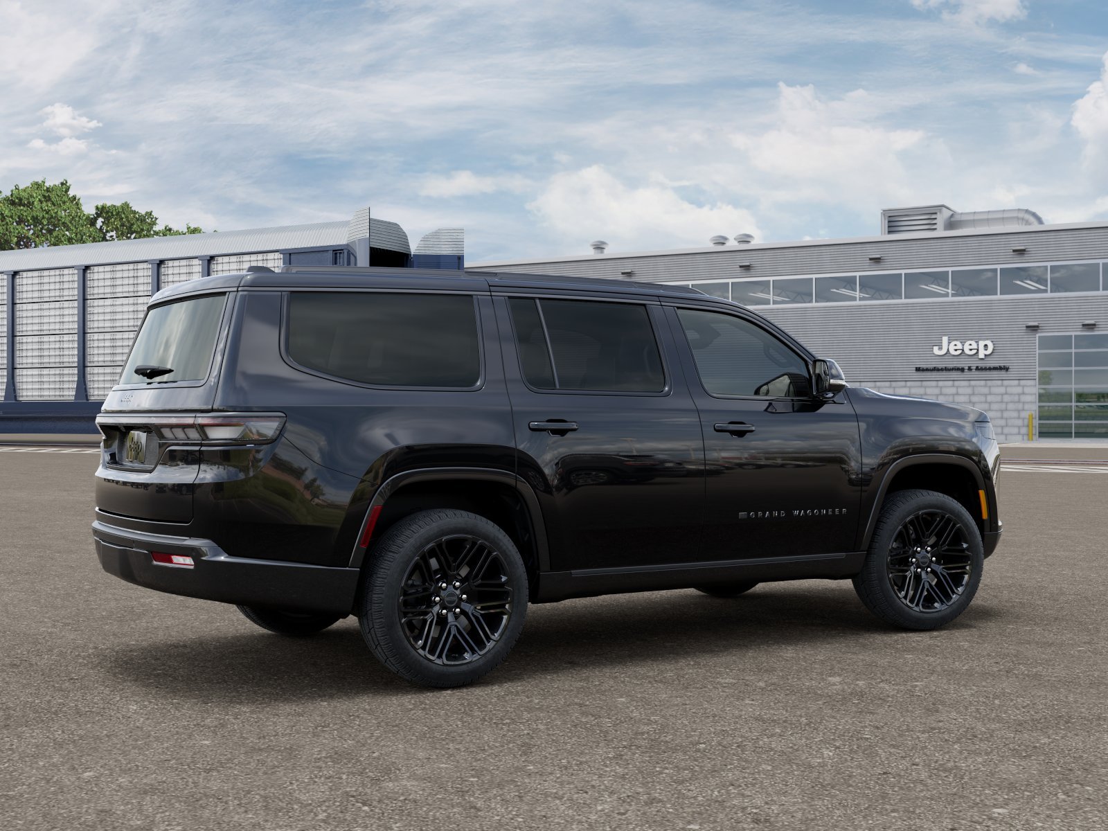 New 2026 High Gloss Black Exterior Paint Jeep Grand Wagoneer image 2