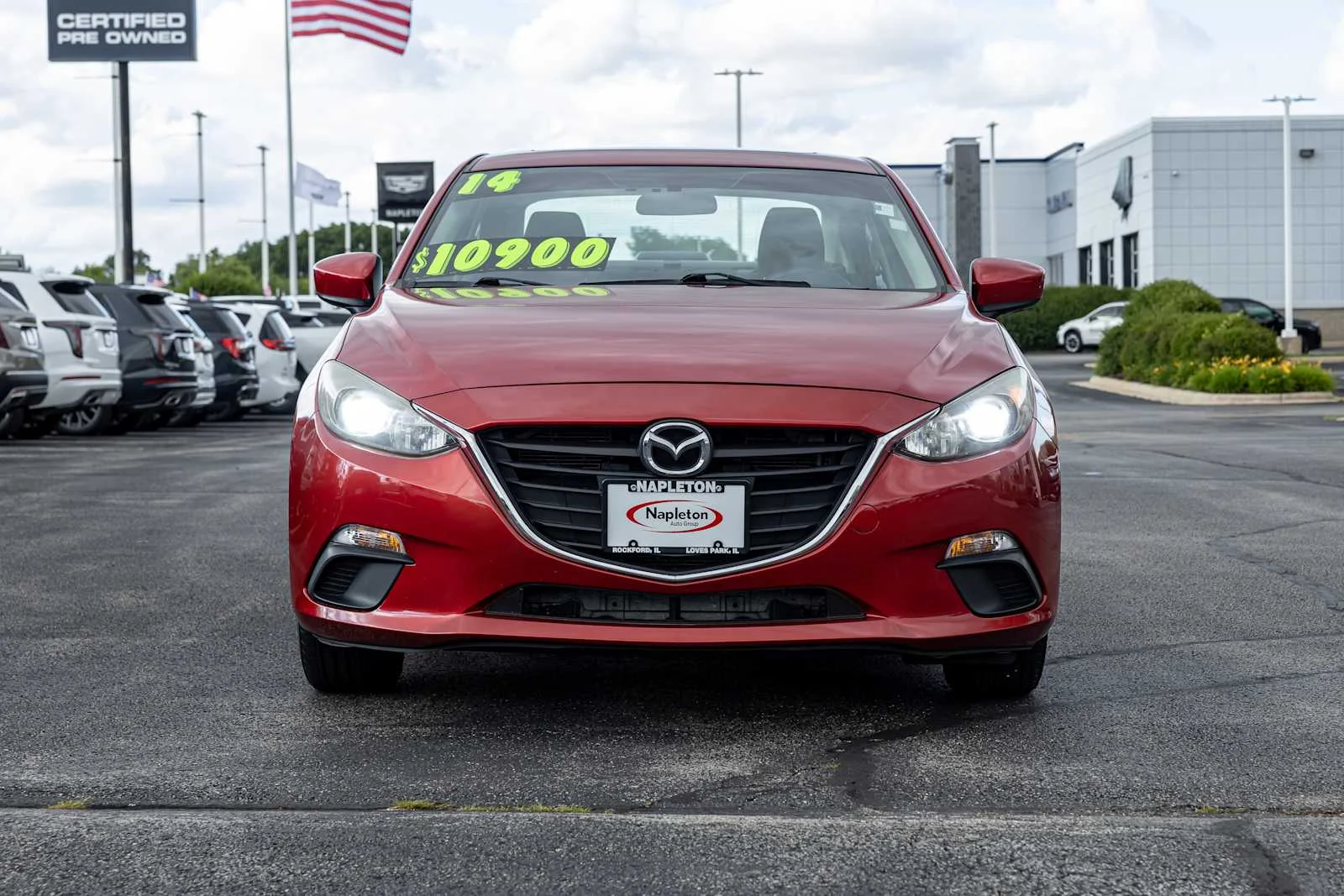 Used 2014 Mazda MAZDA3 i Touring with VIN JM1BM1V75E1172700 for sale in Rockford, IL