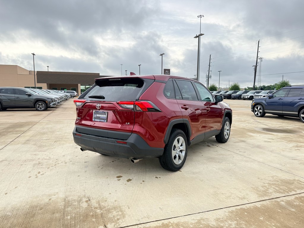Used 2022 Ruby Flare Pearl Toyota LE image 5