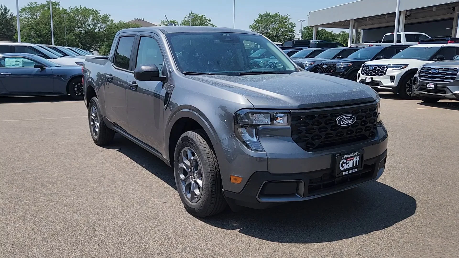 New 2026 Carbonized Gray Metallic Ford XLT image 14