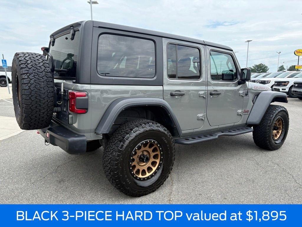 Used 2023 Sting Gray Clearcoat Jeep Rubicon image 4