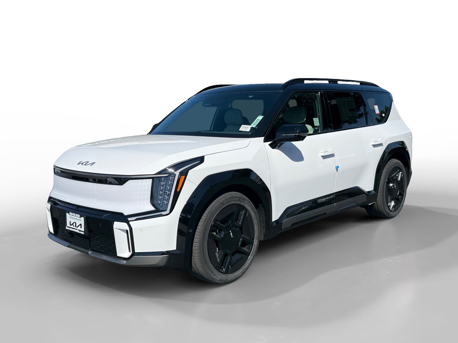 New 2026 Glacial White Pearl / Black Ro Kia GT-Line AWD image 1