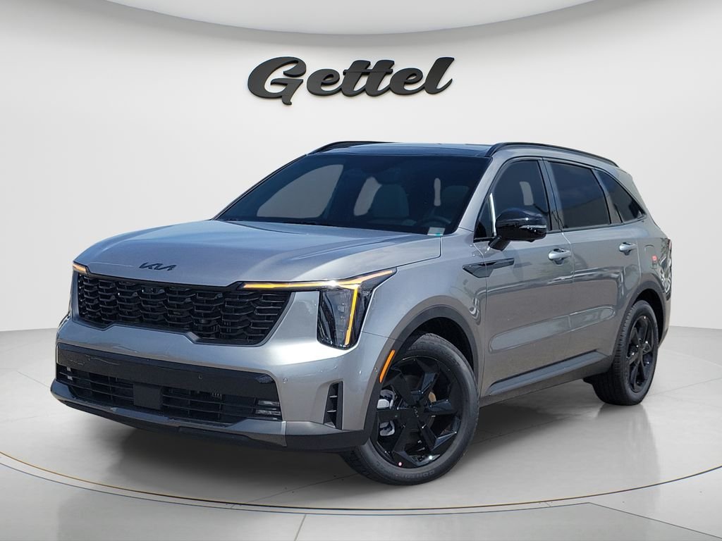 Steel Gray 2026 Kia Sorento Hybrid X-Line SX-Prestige AWD SUV / Crossover All-Wheel Drive 6-Speed Automatic