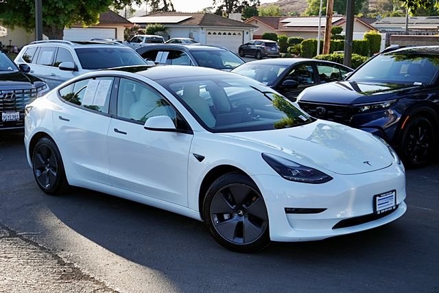Used 2022 Tesla Model 3 Long Range with VIN 5YJ3E1EB1NF193301 for sale in Poway, CA