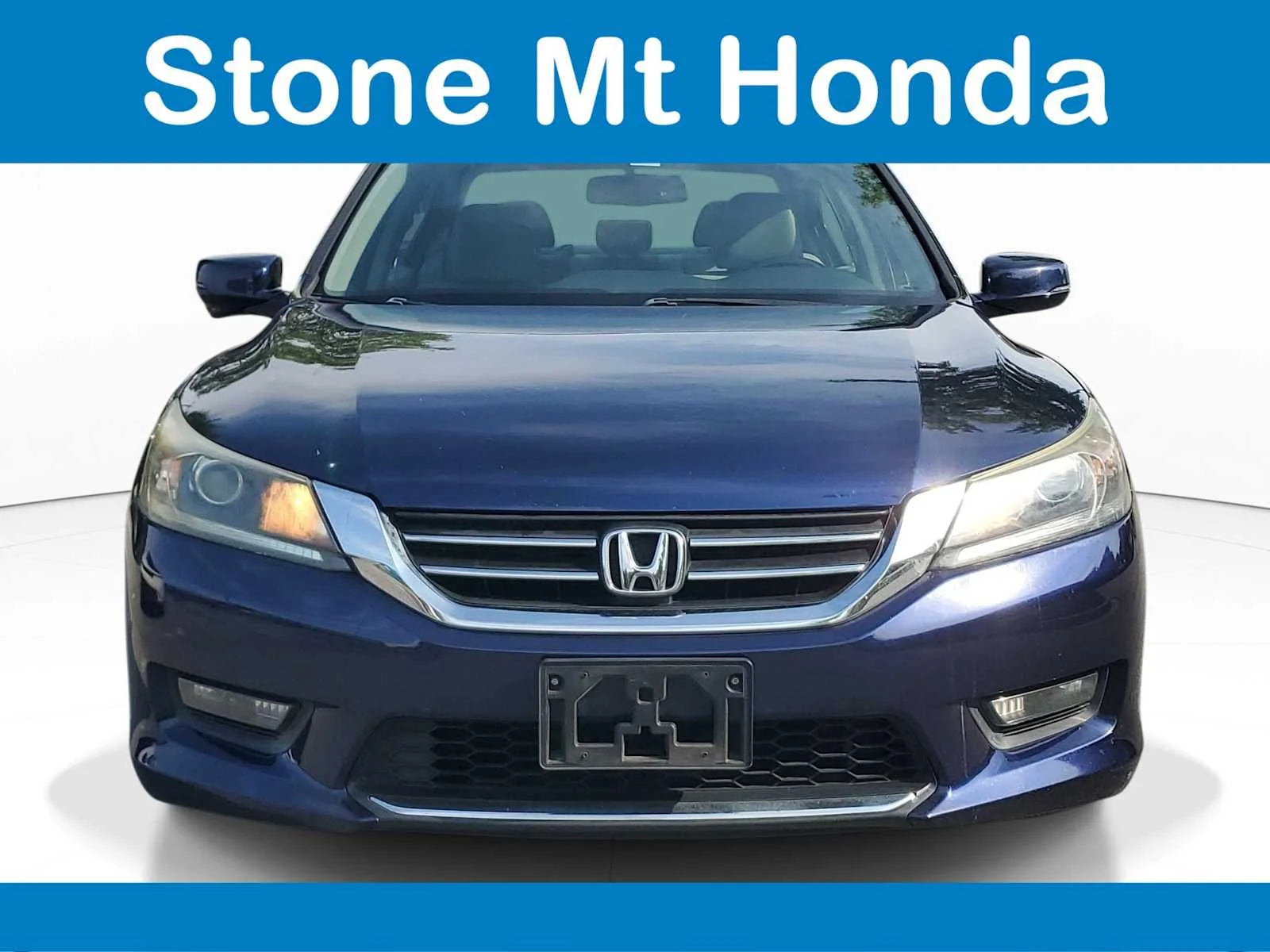 Used 2015 Obsidian Blue Pearl Honda EX-L image 2