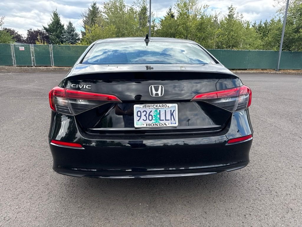 Used 2023 Crystal Black Pearl Honda LX image 6