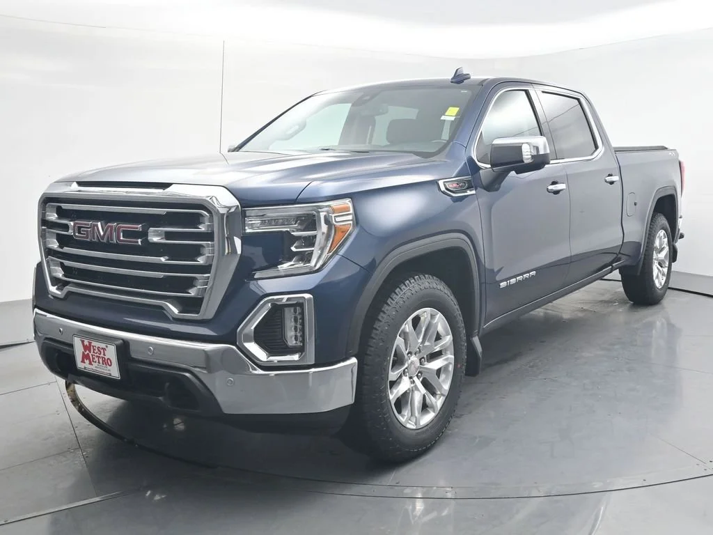 Used 2020 GMC Sierra 1500 SLT with VIN 3GTU9DEL1LG368981 for sale in Monticello, Minnesota