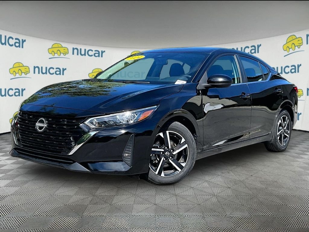 Used 2024 Super Black Nissan SV image 3