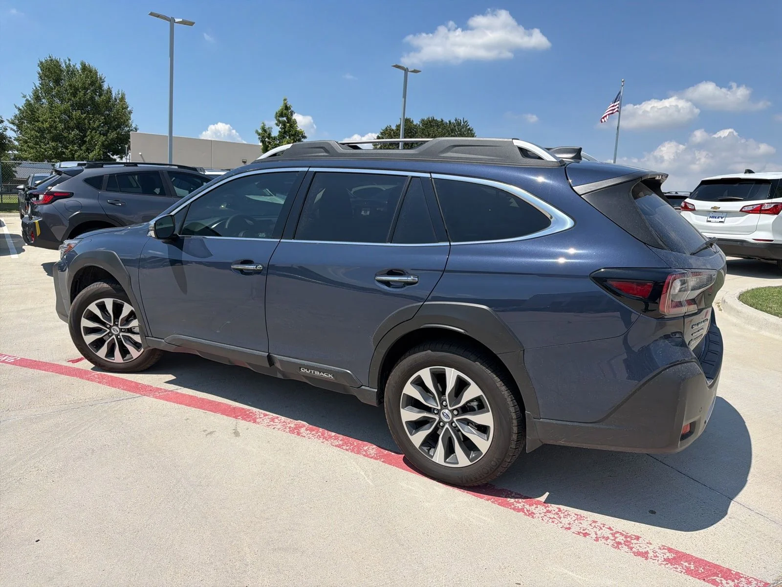 Used 2025 Blue Subaru Touring image 4
