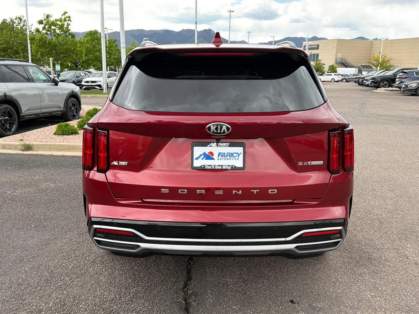 Used 2021 Passion Red Tintcoat Kia SX Prestige image 6