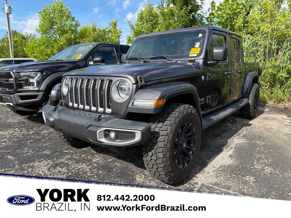 Used 2020 Gray Jeep Overland image 1