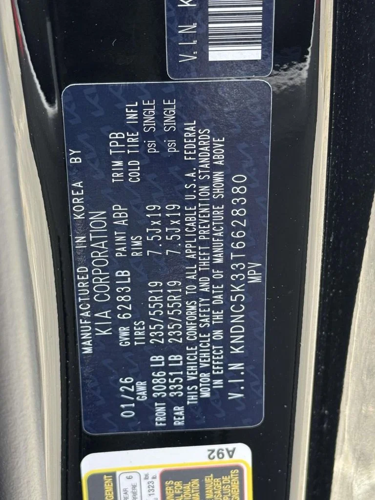 New 2026 Blue Kia EX image 30