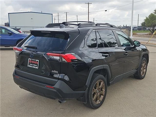 Used 2023 Midnight Black Metallic Toyota Woodland Edition image 4