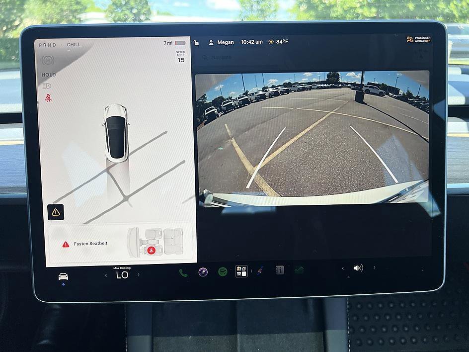 Used 2023 Pearl White Multi-Coat Tesla Base image 27