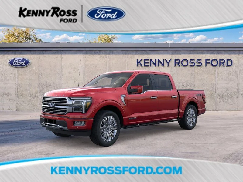 New 2026 Ruby Red Metallic Tinted Clearcoat Ford Platinum® image 1