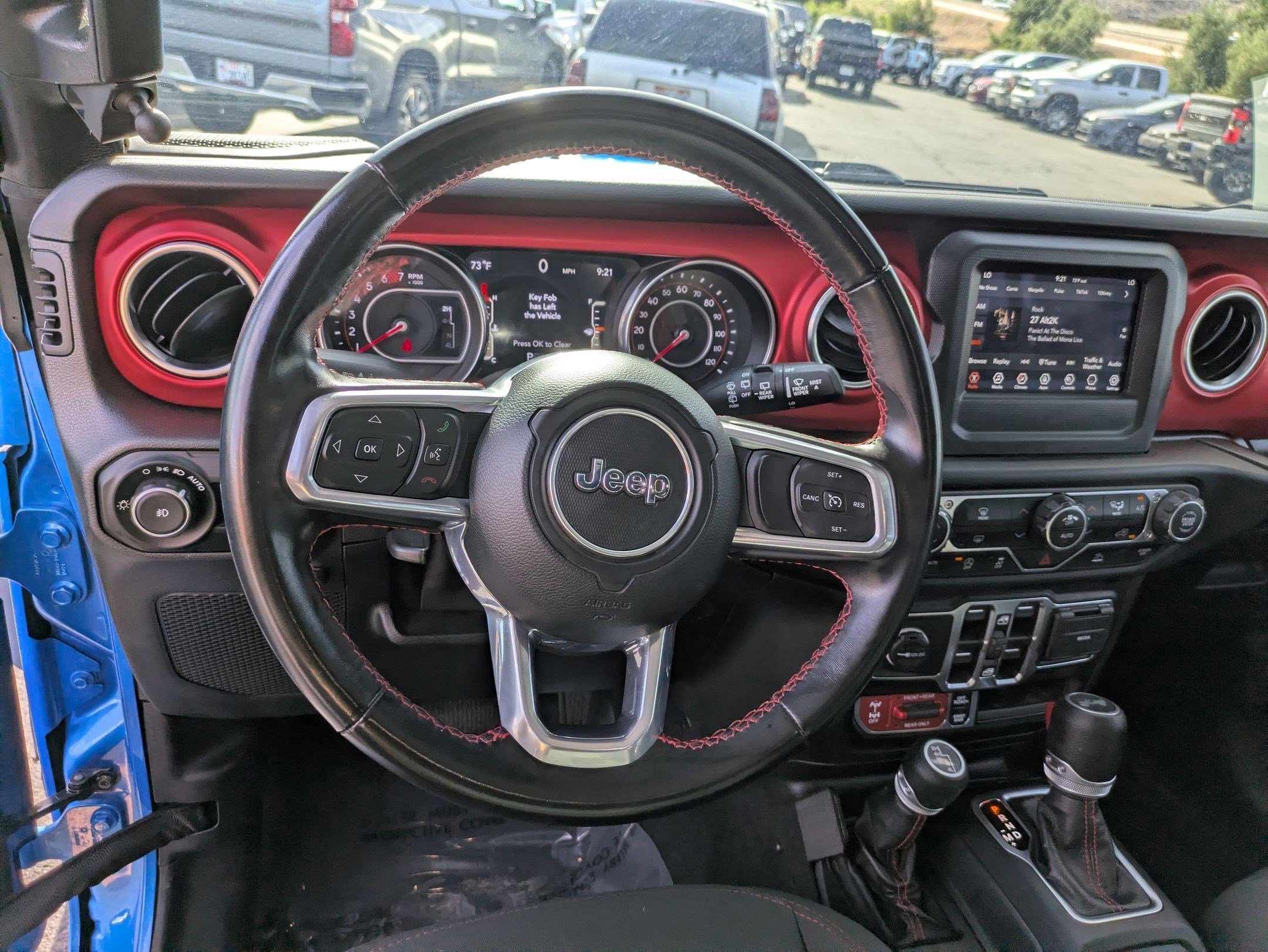 Used 2021 Hydro Blue Pearlcoat Jeep Unlimited Rubicon image 16