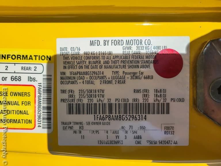 2016 FORD MUSTANG - Image 22