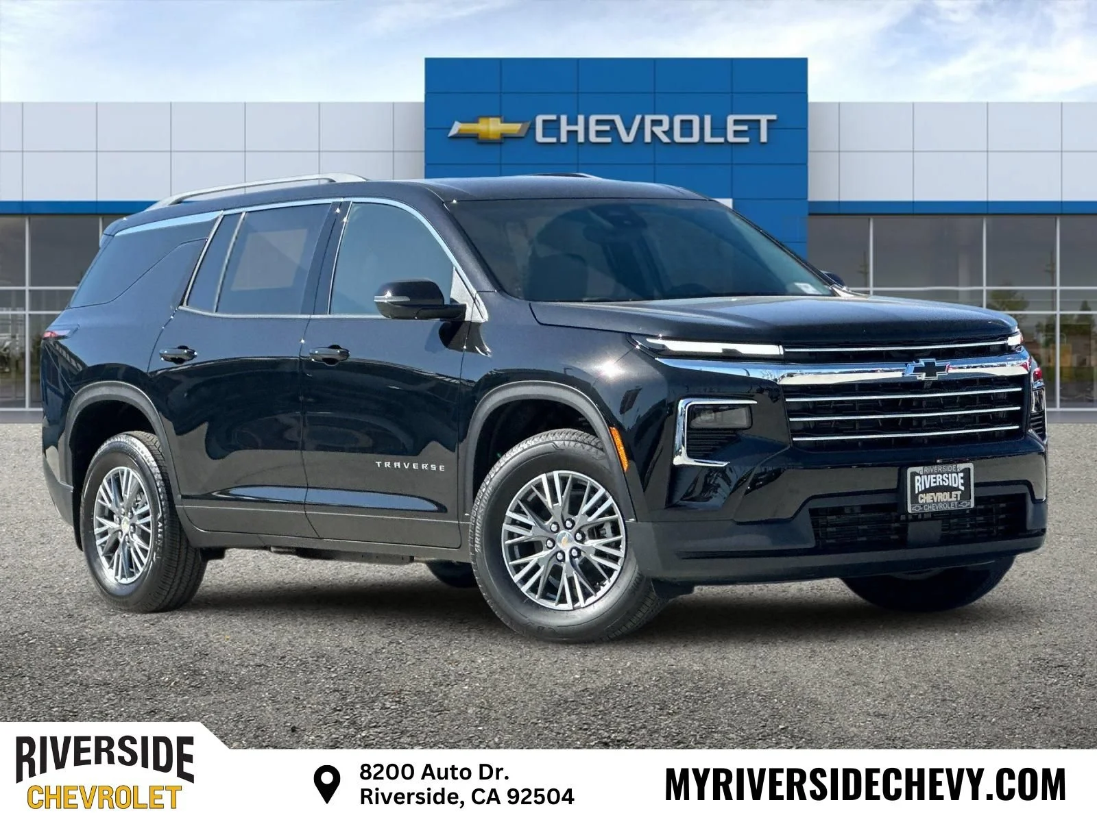 New 2026 Mosaic Black Metallic Chevrolet LT image 1