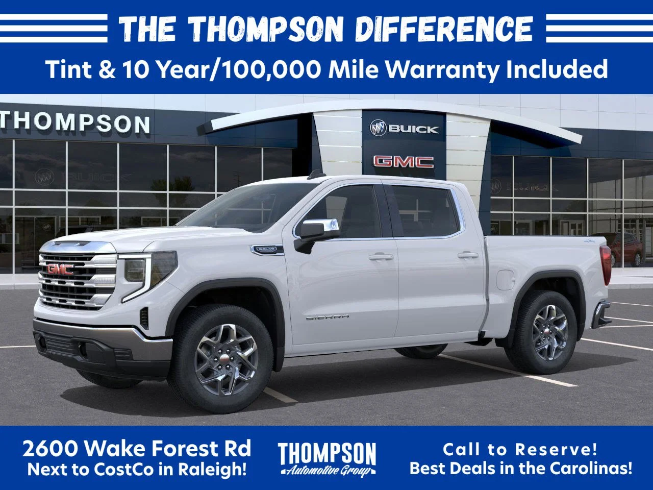 New 2026 Summit White GMC SLE image 2