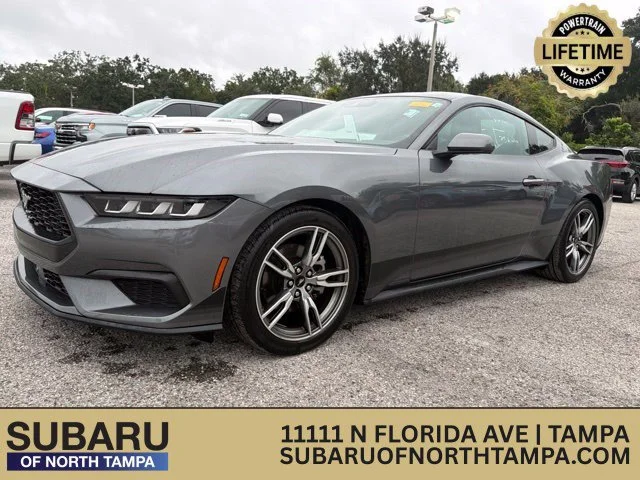 Used 2024 Gray Metallic Ford EcoBoost image 1