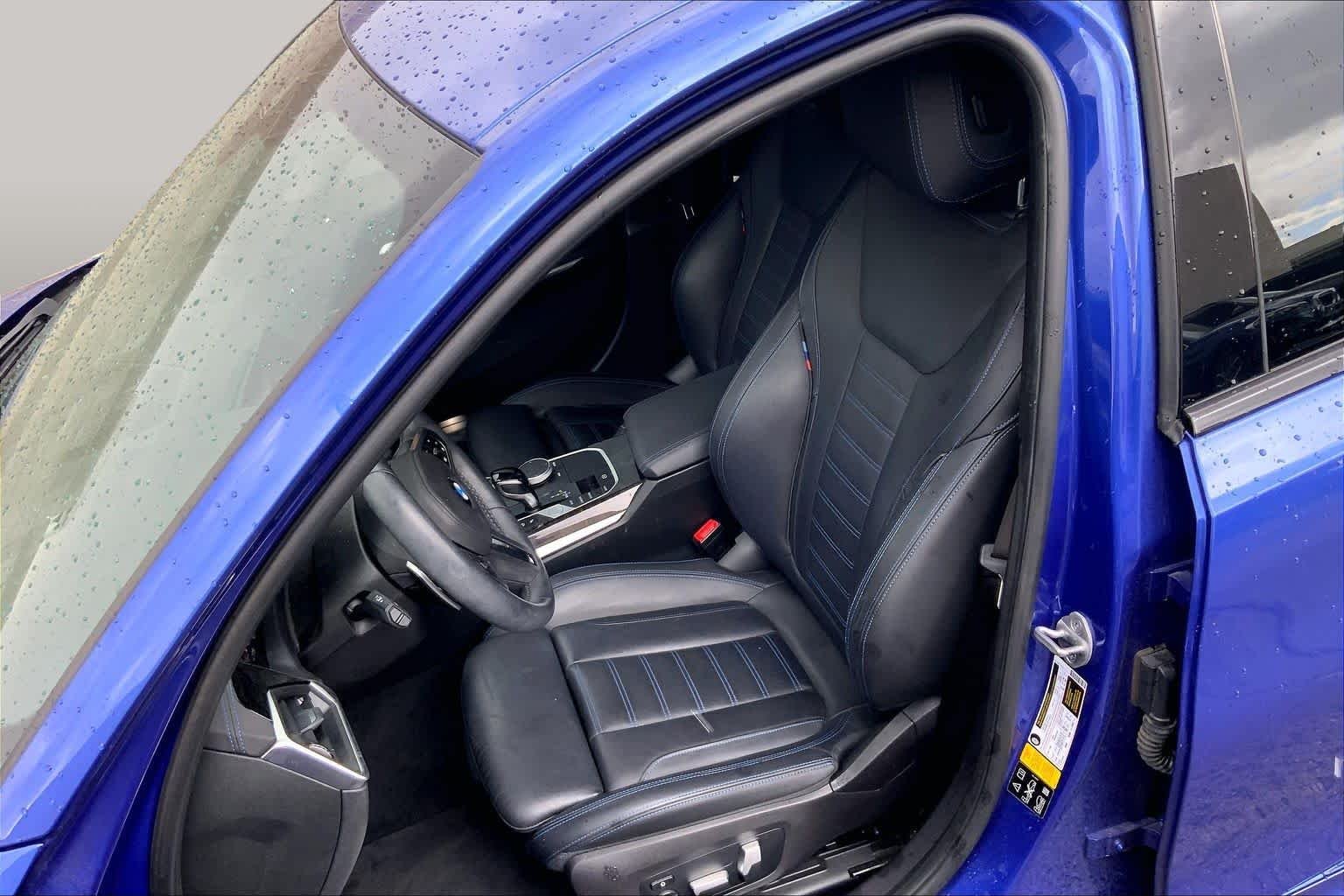Used 2021 Portimao Blue Metallic BMW M340i xDrive image 7