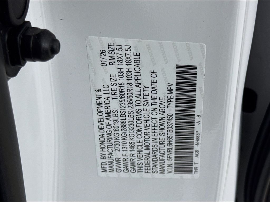 2026 Honda Odyssey EX-L - Photo 45