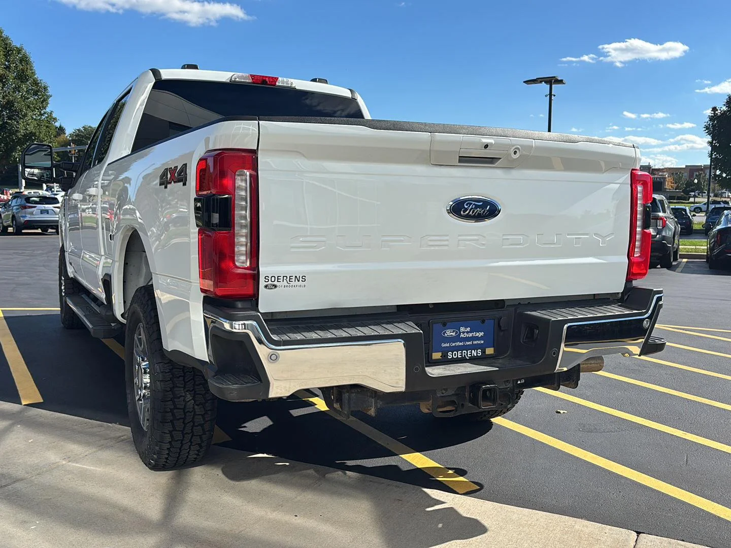 Certified Used 2026 Oxford White Ford Lariat image 28