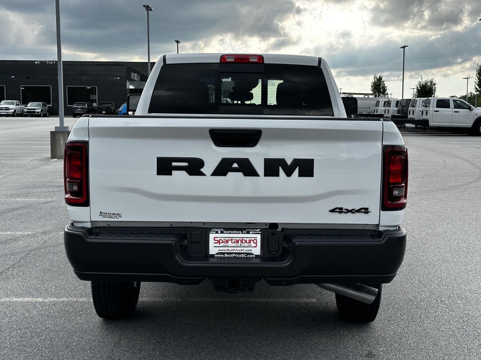 New 2027 Bright White Clear-Coat Exterior Paint RAM Tradesman image 7
