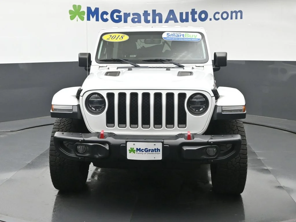 Used 2018 White Jeep Unlimited Rubicon image 6